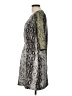 Sen 100% Polyester Gray Cocktail Dress Size Lg (3) - photo 5