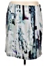 Kenar 100% Polyester Print Blue Casual Skirt Size 10 - photo 1