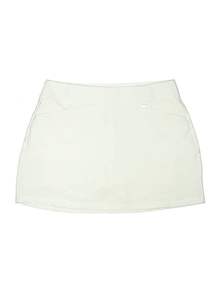 Pre-owned Greg Norman Active Skort In White