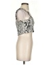 Paper Crane 100% Rayon Silver Tank Top Size S - photo 4