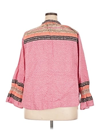 Nic + Zoe 3/4 Sleeve Blouse (view 2)
