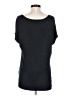 Three Dots Black Short Sleeve Top Size S - photo 2