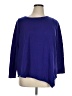 Eileen Fisher 100% Merino Wool Solid Blue Wool Pullover Sweater Size 1X - photo 1