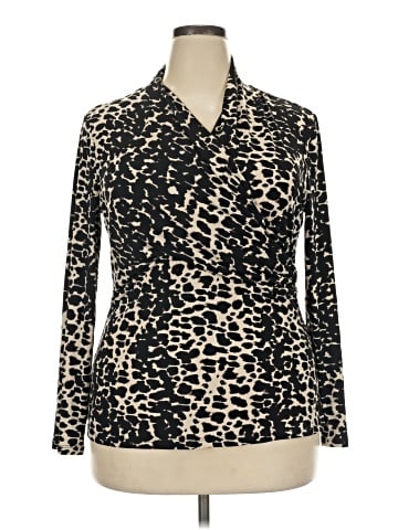 DKNY Long Sleeve Blouse (view 1)