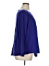 Eileen Fisher 100% Merino Wool Solid Blue Wool Pullover Sweater Size 1X - photo 4