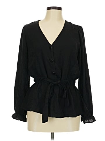 Sweet Rain Long Sleeve Blouse (view 1)