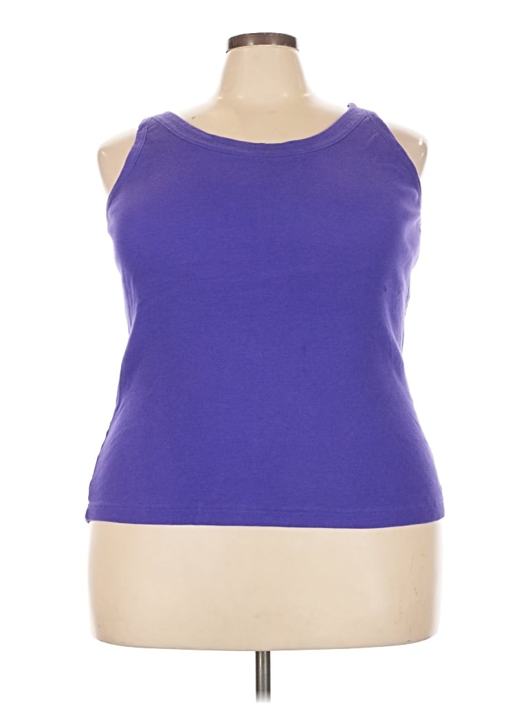 Pre-owned Avenue Sleeveless T-shirt In Purple