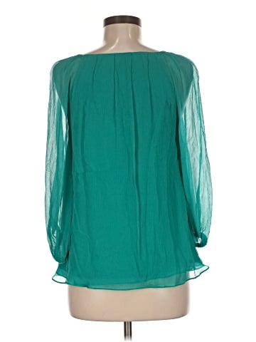 Diane von Furstenberg 3/4 Sleeve Silk Top (view 2)