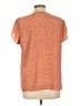 Fun2Fun Orange Short Sleeve Blouse Size L - photo 2