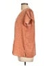 Fun2Fun Orange Short Sleeve Blouse Size L - photo 5