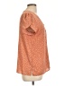Fun2Fun Orange Short Sleeve Blouse Size L - photo 4