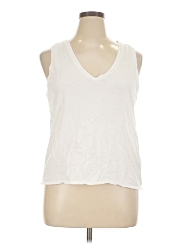 J.Crew Factory Store Sleeveless T-Shirt (view 1)