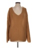 Urban Outfitters 100% Acrylic Solid Brown Pullover Sweater Size S - photo 1