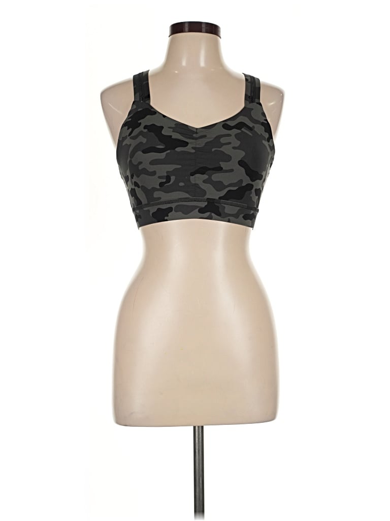 Pre-owned Handful Sports Bra In Black
