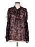 Sanctuary Purple Long Sleeve Blouse Size L - photo 1