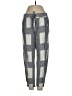 Current/Elliott Checkered-gingham Gray Linen Pants Size XS (0) - photo 1