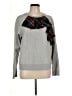 J.Crew 100% Cotton Plaid Gray Sweatshirt Size L - photo 1