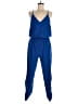 Amanda Uprichard 100% Polyester Color Block Blue Jumpsuit Size M - photo 1