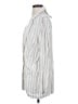Garnet Hill 100% Linen Stripes Ivory Blazer Size S - photo 5