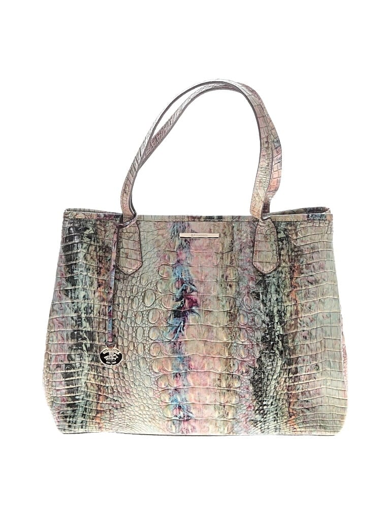 Pre-owned Brahmin Tote Bag In Silver