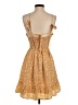 Cider 100% Polyester Paisley Yellow Casual Dress Size S - photo 2
