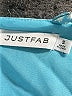 Just Fab 100% Polyester Blue Casual Dress Size S - photo 7