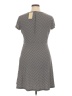 MICHAEL Michael Kors Chevron-herringbone Gray Casual Dress Size XL - photo 2