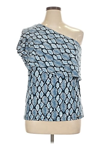 MICHAEL Michael Kors Short Sleeve Blouse (view 1)