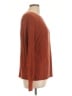 Jessica Simpson Solid Brown Pullover Sweater Size L - photo 4
