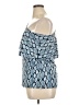 MICHAEL Michael Kors Blue Short Sleeve Blouse Size XL - photo 5