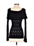 Bebe Black Pullover Sweater Size S - photo 2