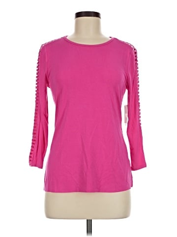 Carmen Carmen Marc Valvo 3/4 Sleeve Top (view 1)