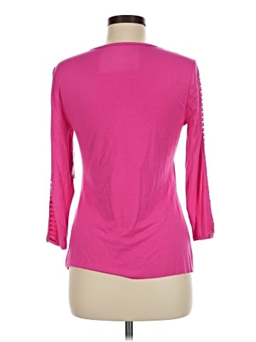 Carmen Carmen Marc Valvo 3/4 Sleeve Top (view 2)
