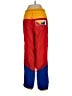 Nike 100% Nylon Color Block Blue Red Track Pants Size S - photo 2