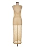Unbranded 100% Polyester Tan Cocktail Dress One size - photo 1