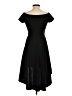 Unbranded Solid Black Cocktail Dress Size S - photo 2