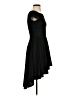 Unbranded Solid Black Cocktail Dress Size S - photo 4