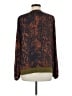 CAbi 100% Polyester Brown Long Sleeve Blouse Size M - photo 2