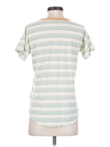 Madewell Whisper Cotton Crewneck Tee in Colewell Stripe (view 2)