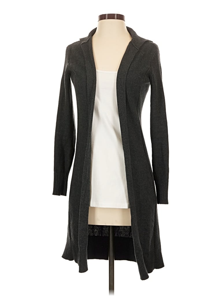 Pre-owned W By Worth Cardigan Sweater In Gray