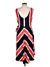 Express Stripes Red Casual Dress Size L (estimated) - photo 2