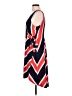 Express Stripes Red Casual Dress Size L (estimated) - photo 5