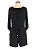 Veronica M. Solid Black Romper Size L - photo 1