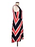 Express Stripes Red Casual Dress Size L (estimated) - photo 4