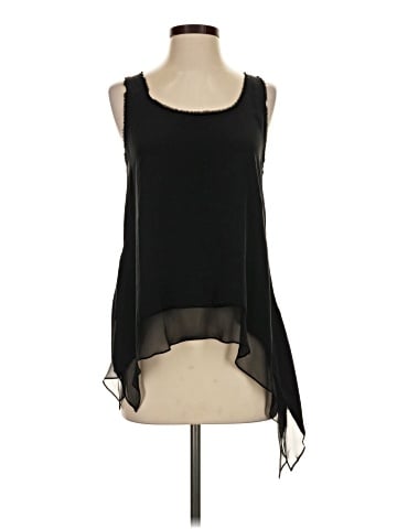 Elizabeth and James Sleeveless Silk Top (view 1)