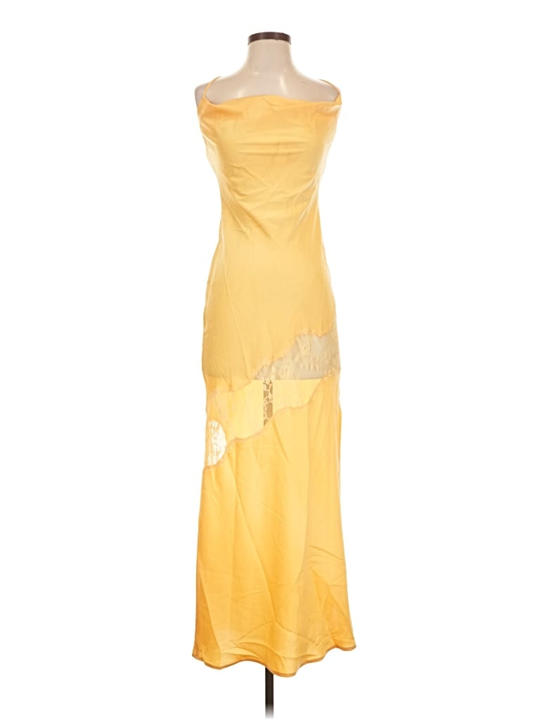 Pre-owned Meshki Cocktail Dress In Yellow