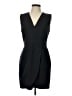 BCBGMAXAZRIA Solid Black Cocktail Dress Size 10 - photo 1