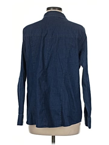 Belle By Kim Gravel Long Sleeve Button-Down Shirt (view 2)