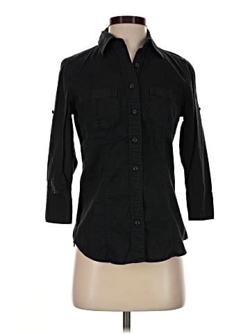 Club Monaco 3/4 Sleeve Button-Down Shirt (view 1)