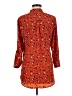 Fun2Fun 100% Polyester Orange 3/4 Sleeve Blouse Size M - photo 2